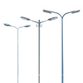 10m BRAÇA DUPLA LED SOLAR RUA LUZLING LUZLING POLE COM VÍDEO 3D